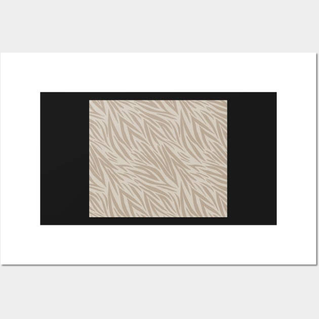 Modern Animal Skin Pattern Zebra Wall Art by Lemonflowerlove